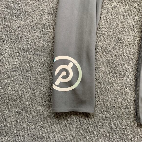 Nike Peloton Leggings Womens S Small Overcast One Luxe Dri Fit Ankle Logo Yoga - Picture 3 of 12